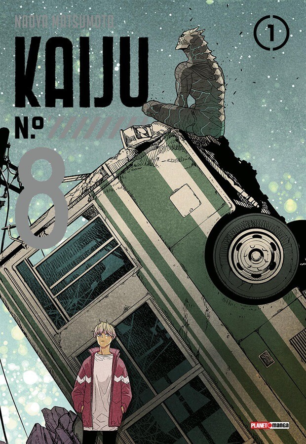 Kaiju N.° 8   n° 01 - Capa Variante